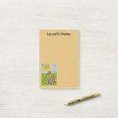 Desert Tortoise-laptop Post-it® Notes (Op bureau)