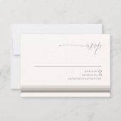 Desert Vibes Bruiloft Neutrals ID1019 RSVP Kaartje (Voorkant)