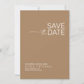 Desert Vibes Bruiloft Verticale ID1019 Save The Date (Voorkant)