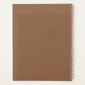 Desert Vibes Landschap Bruiloft ID1019 Planner (Achterkant)