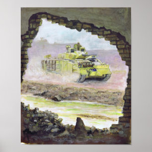 Desert Warrior Irak Poster