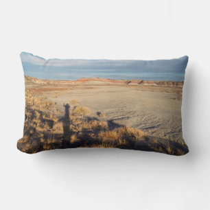Desert Wave: Petrified Forest National Park Kussen