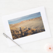 Desert Wave: Petrified Forest National Park Photo Rechthoekige Sticker (Envelop)