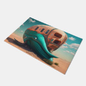 Desert Whale House Deurmat (Schuin)
