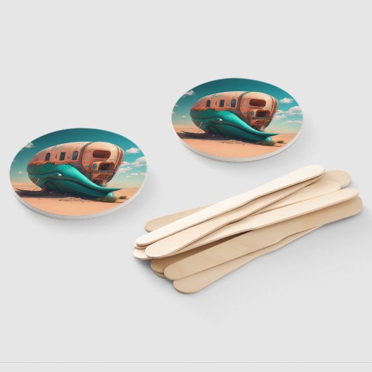 Desert Whale House Handwaaier (Niet-gemonteerd)