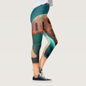 Desert whale house leggings (Rechts)