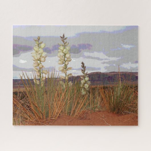 Desert Yucca in Bloom Puzzle Legpuzzel (Horizontaal)