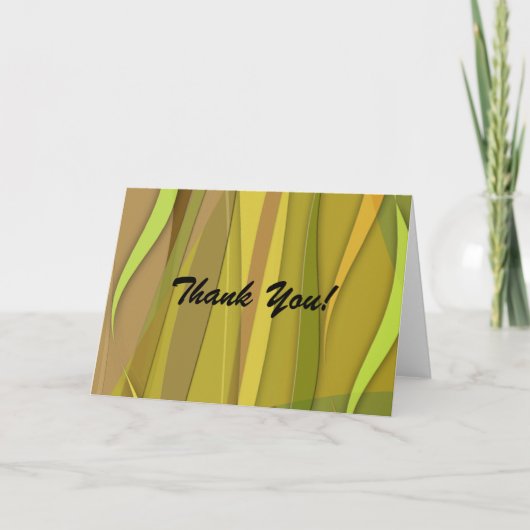 Desert Zephyr Dank je Bedankkaart (Voorkant)