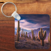 Deserts | Cactus Landscape Argentina Sleutelhanger (Voorkant)