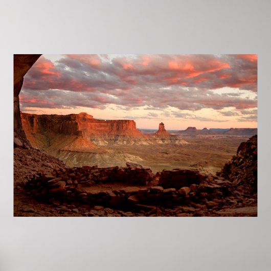 Deserts Canyonlands National Park Utah Poster (Voorkant)