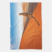 Deserts Cheetah Savannah Desert Theedoek (Verticaal)