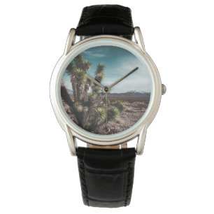 Deserts   Cholla Cactus Horloge