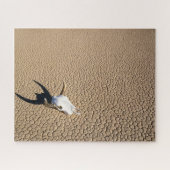 Deserts | Cow Skull on the Desert Ground Legpuzzel (Horizontaal)