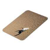 Deserts | Cow Skull on the Desert Ground Magneet (Linkerzijde)