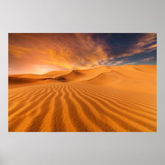 Deserts Desert in the United Arab Emirates Poster (Voorkant)