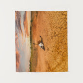 Deserts | Desert with Cow Skull Wandkleed (Voorkant)