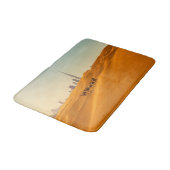 Deserts Dubai's Skyline View with Camels Badmat (Gekanteld)