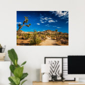 Deserts Joshua Tree National Park Poster (Thuiskantoor)
