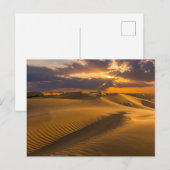 Deserts | Landscape of Sand Dunes Briefkaart (Voorkant / Achterkant)