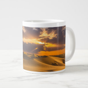 Deserts Landscape of Sand Dunes Extra Grote Beker