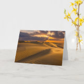 Deserts | Landscape of Sand Dunes Kaart (Gele Bloem)