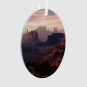 Deserts Monument Valley Utah-Ariziona Ornament (voorkant)