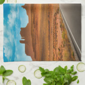 Deserts Monument Valley, Utah Theedoek (Gevouwen)