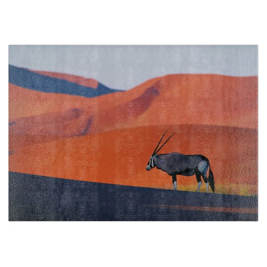 Deserts | Namib Desert Oryx Snijplank (Voorkant)