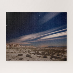 Deserts Navarre Bardenas Desert at Night Legpuzzel