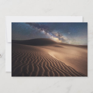 Deserts Ordos City Mongolia China Bedankkaart