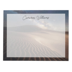 Deserts Ordos City Mongolia China Notitieblok