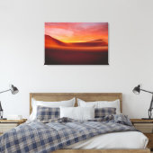 Deserts Rolling Desert Landscape Canvas Afdruk (Insitu (Slaapkamer))