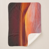 Deserts Rolling Desert Landscape Sherpa Deken (Voorkant)