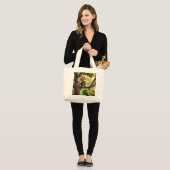 Desheze Femme sac à main mignon Singe Sac fourre-t (Devant (modèle))