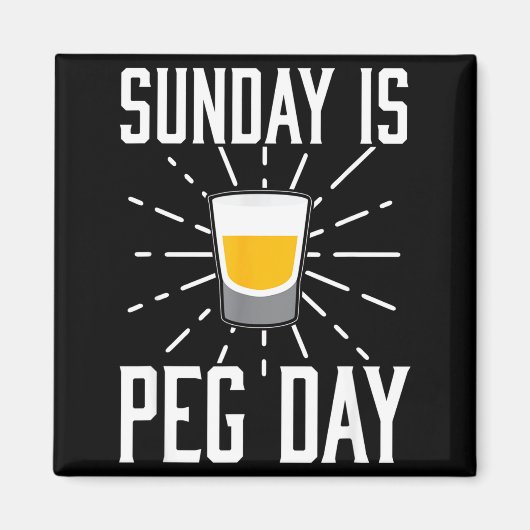 Desi Punjabi Funny Peg Day Sikh Quote Gift  Magneet (Voorkant)