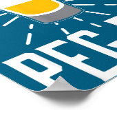 Desi Punjabi Funny Peg Day Sikh Quote Gift  Poster (Hoek)