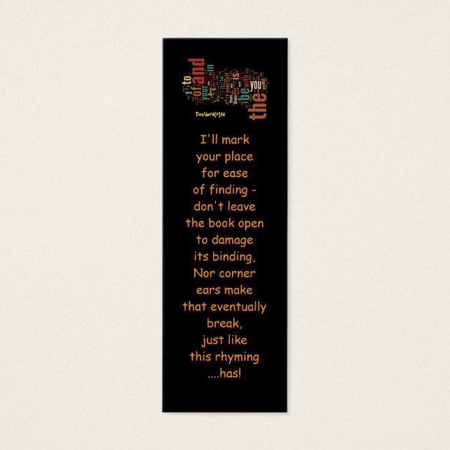 Desidera(R)ta signets d'art Word (Devant)