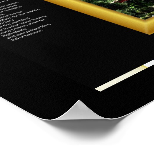 DESIDERATA affiche des temples chinois (Coin)