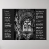 Desiderata - Boven het kapelaltaar Poster (Voorkant)