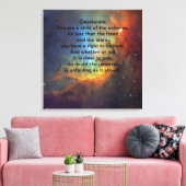 Desiderata Child of Universe Canvas Afdruk (Insitu (Woonkamer))