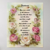 Desiderata Child of Universe Poster (Voorkant)