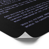 Desiderata - de Antennae sterrenstelsels Poster (Hoek)