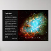 Desiderata - De krab nebula in Taurus Poster (Voorkant)