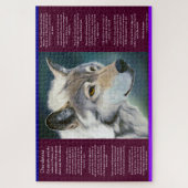 Desiderata door de witte wolf Max Ehrmann Legpuzzel (Verticaal)