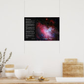 Desiderata - Eagle Nebula, Messier 16, NGC 6611 Poster (Keuken)