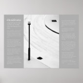 Desiderata - een, twee, drie, sneeuw! poster (Voorkant)