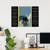 Desiderata Falling Surfer Posters (Thuiskantoor)