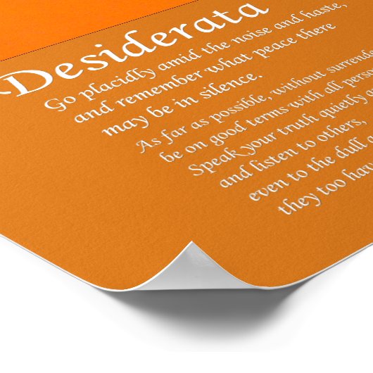 Desiderata - Fired Clay Pots Cooling in Kiln Oven Poster (Hoek)