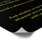 Desiderata Flower Beagle Posters (Hoek)