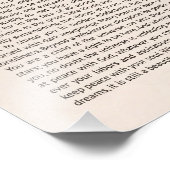 Desiderata Foto Afdruk (Hoek)